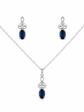 Conjunto Prata Flores Azul