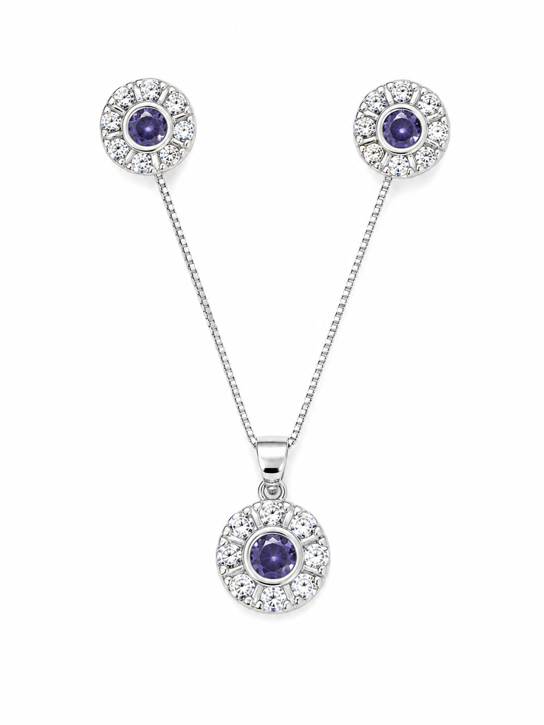 Conjunto Prata Lilas