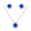 Conjunto Prata Azul