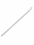 Pulseira Riviera 3mm Prata 925