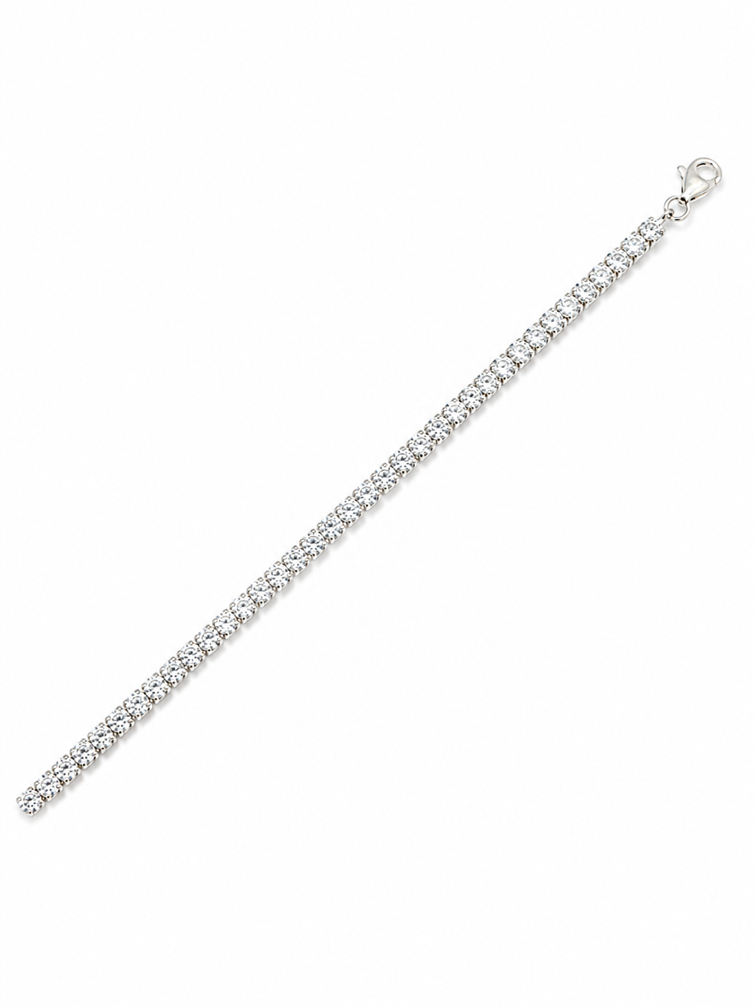 Pulseira Riviera 3mm Prata 925
